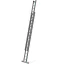 Tolólétra 8,33m 2x16 Everest 2E