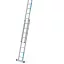 Tolólétra 4,07m 2x8 Everest 2E