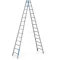 Állólétra 4,02m 2x14 CONI B