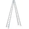 Állólétra 4,58m 2x16 CONI B