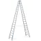 Állólétra 5,14m 2x18 CONI B