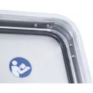 K470 ALU doboz 55x35x15cm - 29 Liter