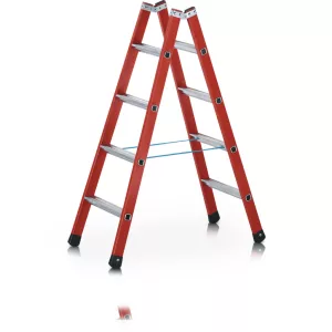 Alu/Gfk Állólétra 2,46m 2x8 EFAmix B