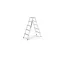Állólétra 2x5 elox Saferstep B