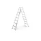 Állólétra 2x8 elox Saferstep B