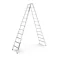 Állólétra 2x12 elox Saferstep B