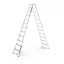 Állólétra 2x12 elox Saferstep B