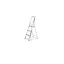 Állólétra 1x3 elox Saferstep S