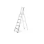 Állólétra 1x6 elox Saferstep S
