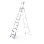 Állólétra 1x10 elox Saferstep S