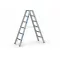 Állólétra 2x6 elox R13Step B
