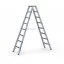 Állólétra 2x8 elox R13Step B