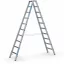 Állólétra 2x10 elox R13Step B