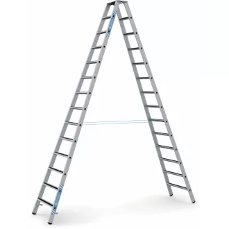 Állólétra 2x14 elox R13Step B