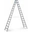 Állólétra 2x14 elox R13Step B