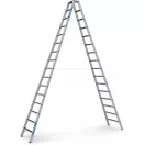 Állólétra 2x16 elox R13Step B