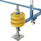 Ellensúly sárga 10 kg kerek