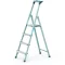 Lépcsős létra 0,81m 1x4 elox Scana S
