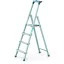 Lépcsős létra 0,81m 1x4 elox Scana S
