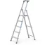Lépcsős létra 1,03m 1x5 elox Scana S