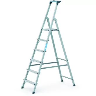 Lépcsős létra 1,24m 1x6 elox Scana S