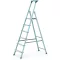 Lépcsős létra 1,24m 1x6 elox Scana S