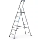 Lépcsős létra 1,24m 1x6 elox Scana S