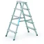 Lépcsős létra 1,09m 2x5 Scana B