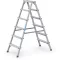 Lépcsős létra 1,30m 2x6 Scana B