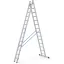 D-fok Többcélú létra 2x14 Combimaster DX