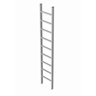 Aknalétra horganyzott acél 9 fokos 2,52méter (300mm)