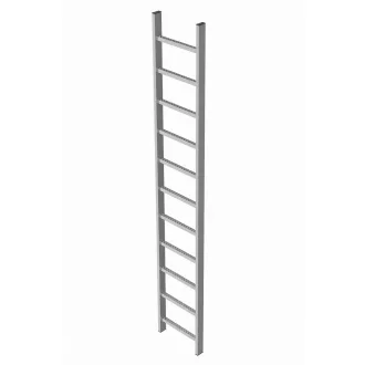 Aknalétra horganyzott acél 11 fokos 3,08méter (300mm)